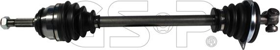 GSP 245084 - Drive Shaft autospares.lv