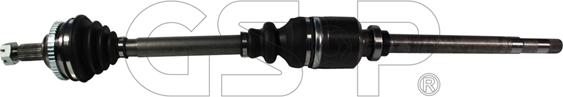 GSP 245120 - Drive Shaft autospares.lv