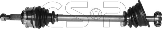 GSP 250523 - Drive Shaft autospares.lv