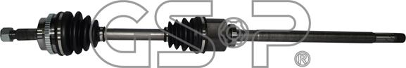 GSP 250059 - Drive Shaft autospares.lv