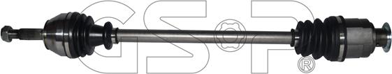 GSP 250037 - Drive Shaft autospares.lv