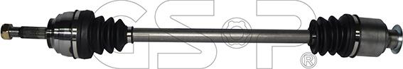 GSP 250173 - Drive Shaft autospares.lv