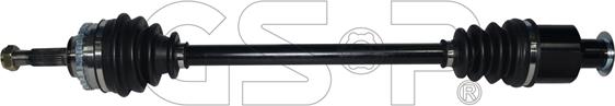 GSP 250395 - Drive Shaft autospares.lv