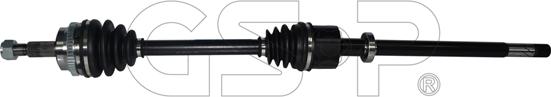 GSP 250366 - Drive Shaft autospares.lv