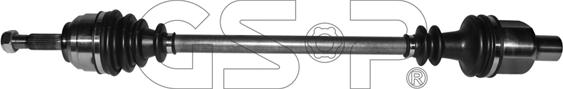 GSP 250316 - Drive Shaft autospares.lv