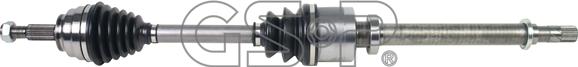 GSP 250375 - Drive Shaft autospares.lv