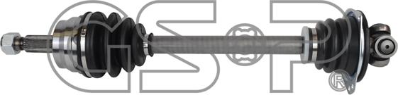 GSP 250246 - Drive Shaft autospares.lv