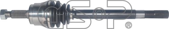 GSP 216012 - Drive Shaft autospares.lv