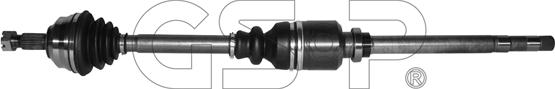 GSP 210155 - Drive Shaft autospares.lv