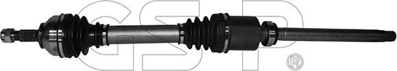 GSP 210382 - Drive Shaft autospares.lv