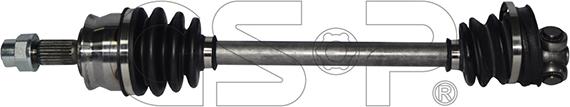 GSP 217170 - Drive Shaft autospares.lv