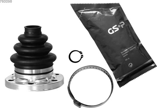 GSP 760098 - Bellow, drive shaft autospares.lv