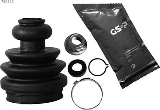 GSP 760142 - Bellow, drive shaft autospares.lv