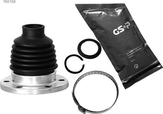 GSP 760158 - Bellow, drive shaft autospares.lv