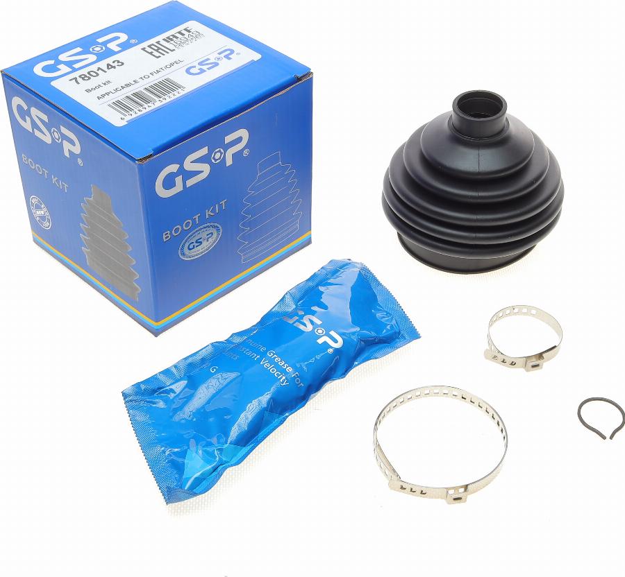 GSP 780143 - Bellow, drive shaft autospares.lv