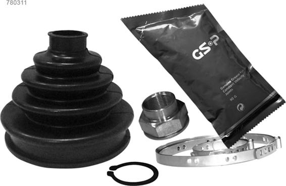 GSP 780311 - Bellow, drive shaft autospares.lv