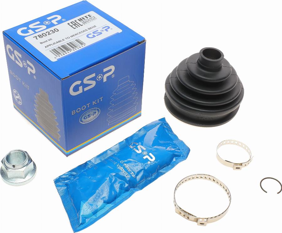 GSP 780230 - Bellow, drive shaft autospares.lv