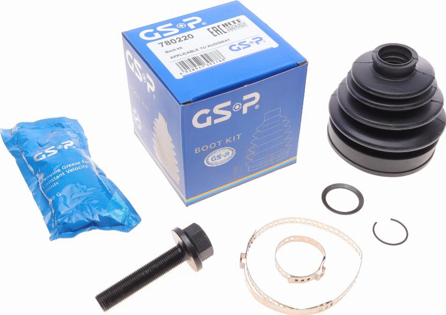 GSP 780220 - Bellow, drive shaft autospares.lv