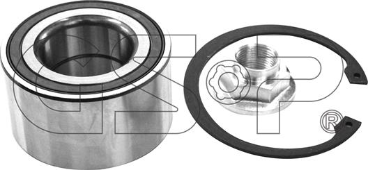 GSP GK6972 - Wheel hub, bearing Kit autospares.lv