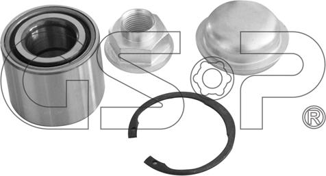 GSP GK6640 - Wheel hub, bearing Kit autospares.lv