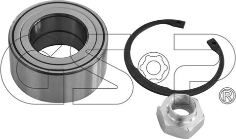 GSP GK6643 - Wheel hub, bearing Kit autospares.lv