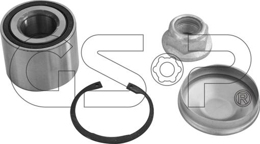 GSP GK6658 - Wheel hub, bearing Kit autospares.lv