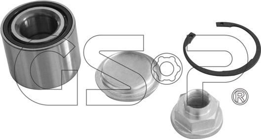 GSP GK6639 - Wheel hub, bearing Kit autospares.lv