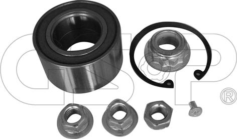 GSP GK0906E - Wheel hub, bearing Kit autospares.lv