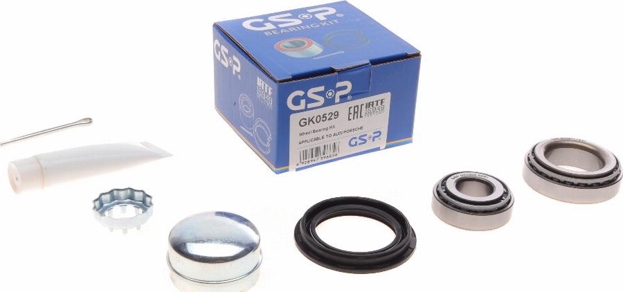 GSP GK0529 - Wheel hub, bearing Kit autospares.lv