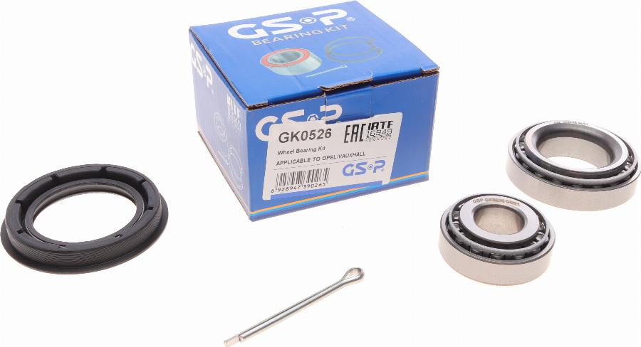 GSP GK0526 - Wheel hub, bearing Kit autospares.lv