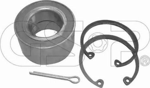 GSP GK0663 - Wheel hub, bearing Kit autospares.lv