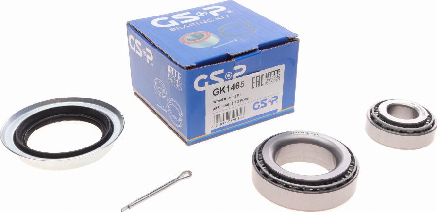 GSP GK1465 - Wheel hub, bearing Kit autospares.lv