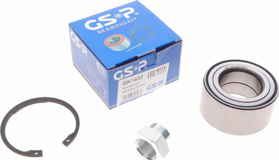 GSP GK1432 - Wheel hub, bearing Kit autospares.lv