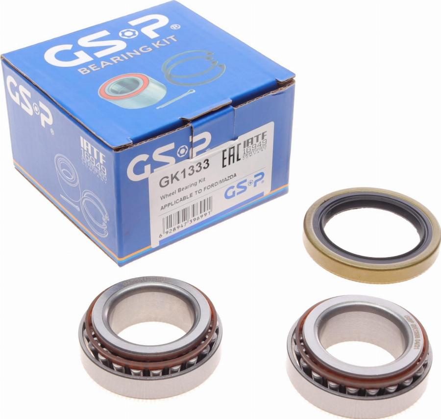 GSP GK1333 - Wheel hub, bearing Kit autospares.lv