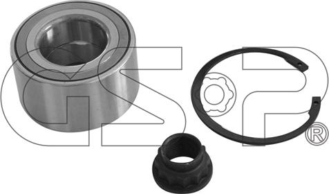 GSP GK3945 - Wheel hub, bearing Kit autospares.lv