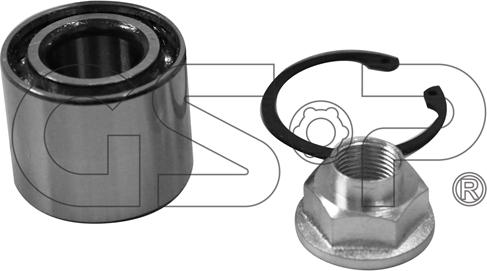 GSP GK3966 - Wheel hub, bearing Kit autospares.lv