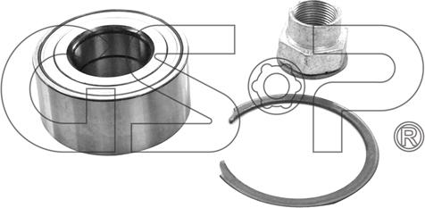 GSP GK3414 - Wheel hub, bearing Kit autospares.lv