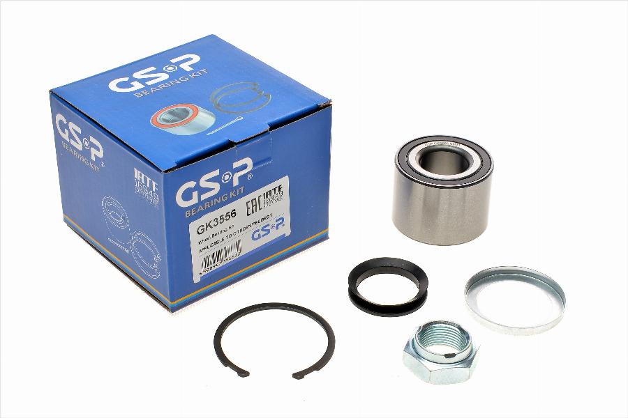 GSP GK3556 - Wheel hub, bearing Kit autospares.lv