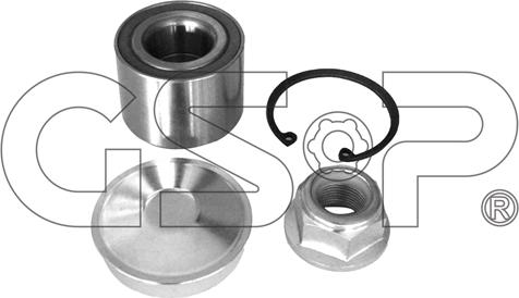 GSP GK3525 - Wheel hub, bearing Kit autospares.lv