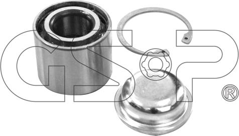 GSP GK3572 - Wheel hub, bearing Kit autospares.lv