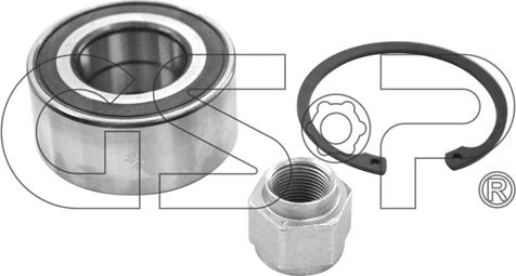 GSP GK3657 - Wheel hub, bearing Kit autospares.lv