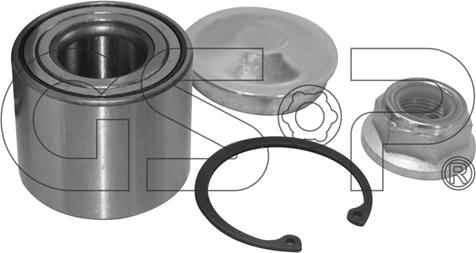 GSP GK3639 - Wheel hub, bearing Kit autospares.lv