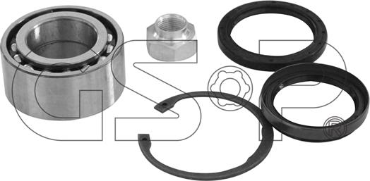 GSP GK3718 - Wheel hub, bearing Kit autospares.lv