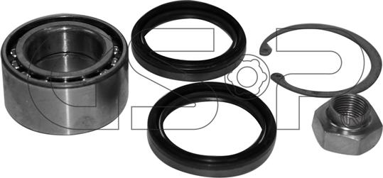 GSP GK3713 - Wheel hub, bearing Kit autospares.lv