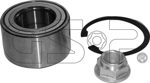 GSP GK7536 - Wheel hub, bearing Kit autospares.lv