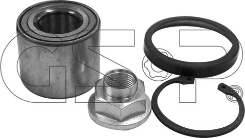 GSP GK7606 - Wheel hub, bearing Kit autospares.lv