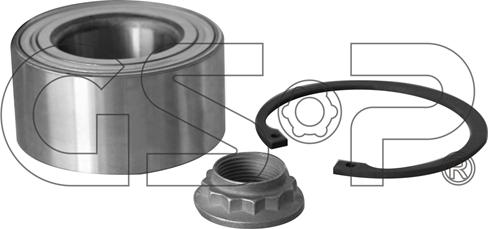 GSP GK7016 - Wheel hub, bearing Kit autospares.lv