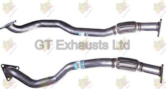 GT Exhausts G301855 - Exhaust Pipe autospares.lv