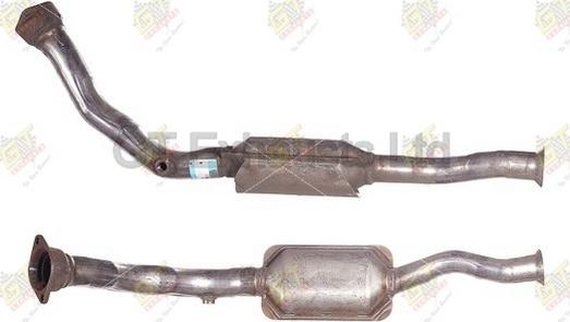 GT Exhausts G380101 - Catalytic Converter autospares.lv