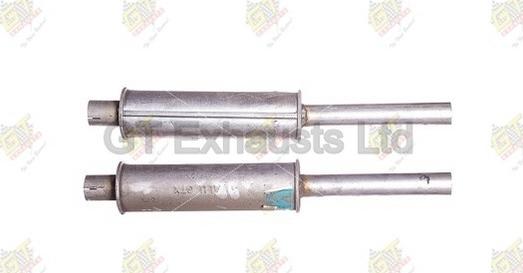 GT Exhausts GCN306 - Middle Silencer autospares.lv